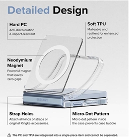 کاور اپیکوی مدل AntiShock-MagSafe مناسب برای گوشی موبایل سامسونگ Galaxy Z Flip 6