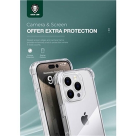 قاب محافظ گرین لاین آیفون Apple iPhone 16 Green Lion Anti-Shock Case