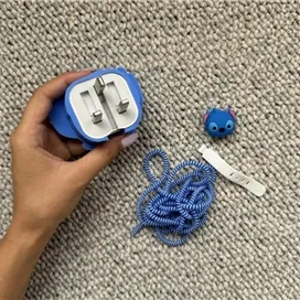 کاور شارژر دیواری اپیکوی مدل Stitch به همراه محافظ کابل
