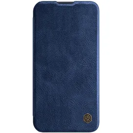 کیف چرمی نیلکین آیفون 13 پرومکس Nillkin Qin Leather Case iPhone 13 Pro Max