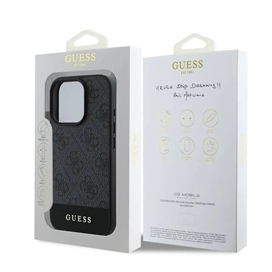 کاور گس اصل/اورجینال مدل GUESS CLASSIC LOGO مناسب برای گوشی موبایل اپل آیفون 16 پرومکس