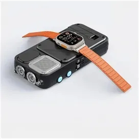 پاوربانک خورشیدی 16000 و اسپیکر بلوتوث پاورولوژی Powerology Solar Power Bank with FM Radio Speaker PP049