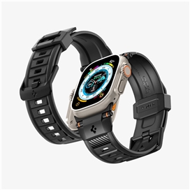 بند اپل واچ برند اسپیگن مدل Spigen Rugged Ultra Band for Apple Watch 45/46/49mm