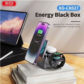 شارژر بیسیم مغناطیسی XO 3-in-1 Cube