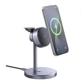 شارژر وایرلس سه کاره مک دودو Mcdodo MagQ Qi2 Magnetic Wireless Charging Station CH-2462