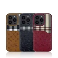 قاب پولو  مدل جا کارتی Santa Barbara Polo Plaid مناسب برای Apple iPhone 14 Pro Max