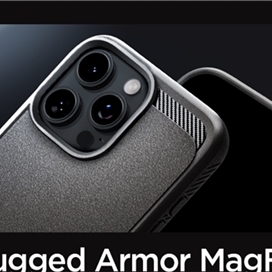 قاب آیفون 16 پرو مکس اسپیگن Rugged Armor MagFit