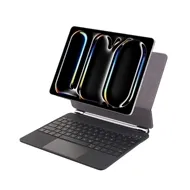 کاور کیبورد دار برند گرین لاین Green Lion مدل Magic Keyboard Case مناسب برای Apple iPad Pro 12.9 2022 Air 13 2024