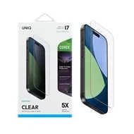 گلس آیفون 17 برند یونیک مدل Optix Covex Clear مناسب برای Apple iPhone 17