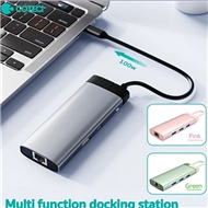 هاب 6 پورت تایپ سی کوتسی Coteci 6in1 USB-C HUB Multiport Adapter 16007