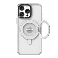 قاب یانگکیت مدل Youngkit Crystal Rotation Ring Stand Case 360 magsafe مناسب برای Apple iPhone 16 Pro Max