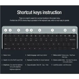 کیف کلاسوری کیبورددار نیلکین مدل Bumper Combo Backlit Keyboard مناسب برای تبلت اپل iPad Pro 13 2024