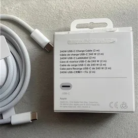 کابل شارژ 2 متری 240 وات USB-C به USB-C اپل مدل MU2G3FE