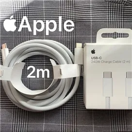 کابل شارژ 2 متری 240 وات USB-C به USB-C اپل مدل MU2G3FE