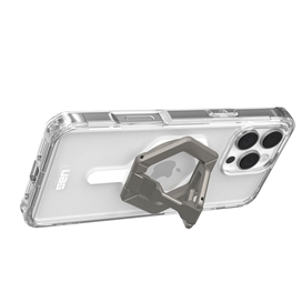 قاب اورجینال برند UAG مدل UAG Plyo MagSafe Ice White Case + Titanium Ring Stand مناسب برای Apple iPhone 16 Pro Max