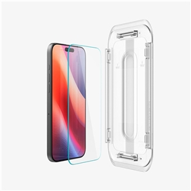 گلس آیفون 16 پرو اسپیگن iPhone 16 Pro Screen Protector Glas.tR EZ Fit HD همراه با ابزار نصب