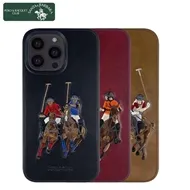 قاب چرمی پولو Polo مدل چوگان Jocket مناسب برای Apple iPhone 14 Pro Max