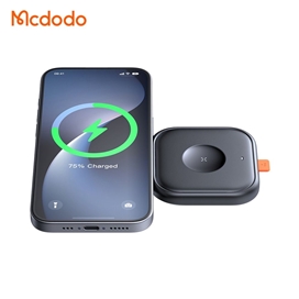 شارژر وایرلس تاشو 2 کاره مک دودو Mcdodo CH-2160 توان 15 وات بهمراه کابل شارژ