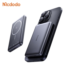 پاوربانک وایرلس 10000 مگنتی مک دودو Mcdodo MC-4651 Metal Ultra Thin