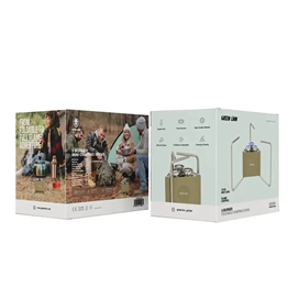 اجاق گاز کمپینگ تاشو 3 شعله گرین لاین مدل Green Lion 3-Burner Foldable Camping Stove