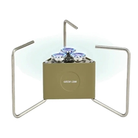 اجاق گاز کمپینگ تاشو 3 شعله گرین لاین مدل Green Lion 3-Burner Foldable Camping Stove