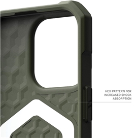 قاب آیفون 16 پرو مکس UAG مدل Essential Armor Olive Drab