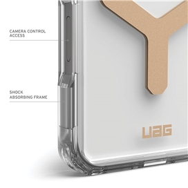 قاب آیفون 16 پرو UAG مدل Plyo MS Ice/Gold