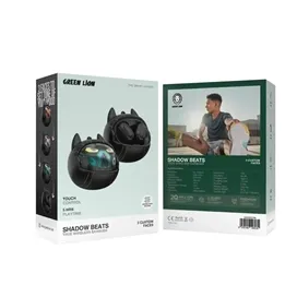 هندزفری بلوتوث گرین لاین Green Lion Shadow Beats True Wireless Earbuds GNSHBEATBK