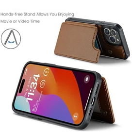 کاور اِپیکوی مدل Leather Detachable Wallet مناسب برای گوشی موبایل اپل iPhone 16 Pro Max