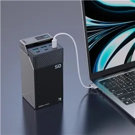 پاوربانک 50000 شش پورت پاورولوژی Powerology 65W Power Bank PPBCHA68