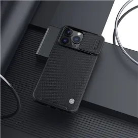 قاب برند نیلکین آیفون 13 پرو مکس Nillkin Textured Pro Case for Apple iPhone 13 Pro Max