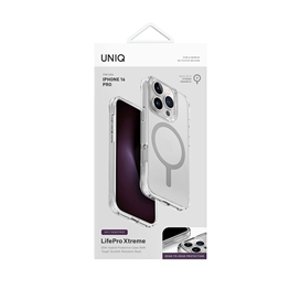 قاب آیفون 16 پرو برند یونیک مدل UNIQ LifePro Xtreme Anti-Fingerprint مناسب برای Apple iPhone 16 Pro