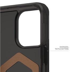 قاب برند UAG مدل Plyo Black/Bronze مناسب برای iPhone 16 Pro Max