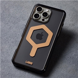 قاب برند UAG مدل Plyo Black/Bronze مناسب برای iPhone 16 Pro Max