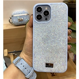 قاب سواروسکی Swarovski اورجینال مناسب برای Apple iPhone 16 Pro Max