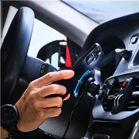 شارژر فندکی و هولدر خودرو برند آدام المنتس Adam Elements مدل OMNIA CX1 Magnetic Charging Car Mount
