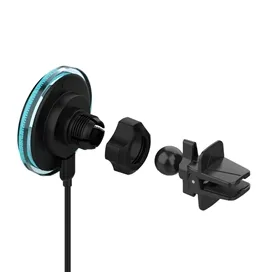 شارژر فندکی و هولدر خودرو برند آدام المنتس Adam Elements مدل OMNIA CX1 Magnetic Charging Car Mount