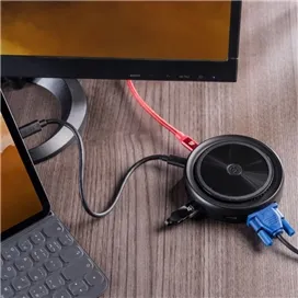 شارژ بیسیم و هاب هفت کاره برند آدام المنتس مدل Adam Elements CASA Hub O7 Wireless Charger USB 3.1 & USB-C 1 in 7 Black