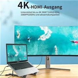 هاب و استند 7 در 1 چویتک مدل HUB-M48