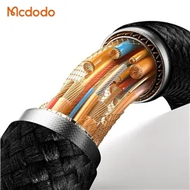 کابل شارژ تایپ سی قطع کن دار 1.2 متر مک دودو Mcdodo Auto Power Off 100w Cable CA-6650