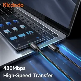 کابل شارژ سریع USB به تایپ سی 60 وات 3 آمپر مک دودو MCDODO USB-A to Type-c CA-3960