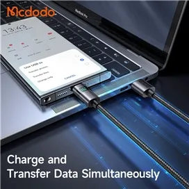 کابل تایپ سی 66 وات با نمایشگر مک دودو Mcdodo 6A Type-C USB Data Cable CA-6520