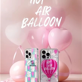 قاب برند یانگ کیت مدل Youngkit Glitter Quicksand Hot Air Balloon Case مناسب برای Apple iPhone 16 Pro