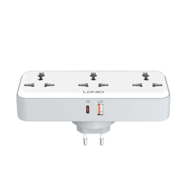 چند راهی برق 3 پورت الدینیو Ldnio Universal Outlet 2500W SC3317