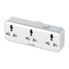چند راهی برق 3 پورت الدینیو Ldnio Universal Outlet 2500W SC3317