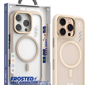 قاب برند بلو مدل Blueo Frosted heat Dissipation anti-slip STAND magnetic case iphone مناسب برای Apple iPhone 16 Pro Max