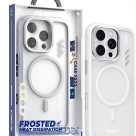 قاب برند بلو مدل Blueo Frosted heat Dissipation anti-slip STAND magnetic case iphone مناسب برای Apple iPhone 16 Pro Max