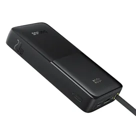 پاوربانک 20وات 10000 با کابل بیسوس Baseus Power Bank Bipow 2 With Cable PPBD2-1W20