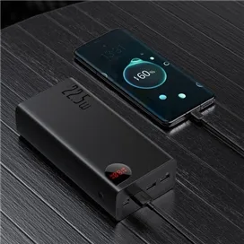 پاور بانک 22.5 وات 40000 بیسوس Baseus Adaman Digital Display PPADM40