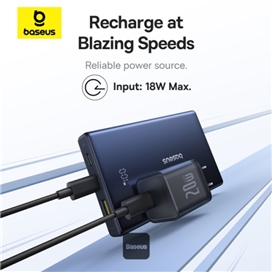 پاوربانک 20 وات 10000 بیسوس Baseus PicoGo Power Bank PPPG-1W20